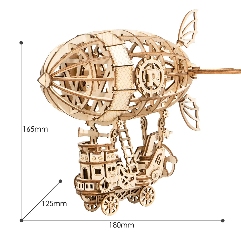 25% Off! Robotime New Arrival DIY 3D Gramophone Box & Pumpkin Cart Wooden Puzzle Kit | Fun Assembly Toy for Children & Adults