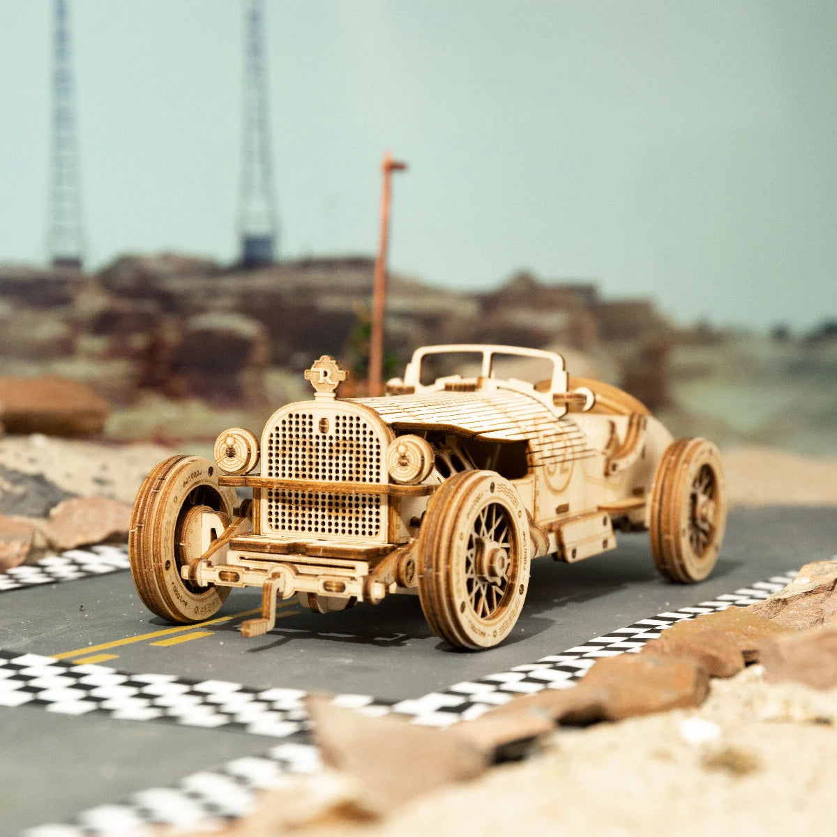 Get Up to 25% Off on 3D Puzzle Movable Steam Train, Car, Jeep Assembly Toy – Perfect Gift for Children and Adults! Wooden Model Building Block Kits!