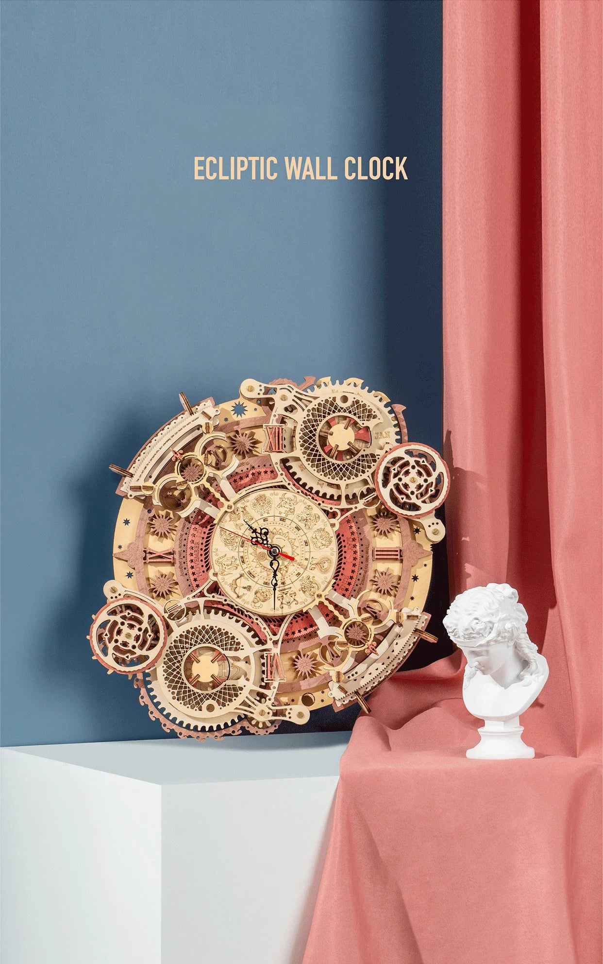 Special Discounts up to 25% on Zodiac Wall Clock: TIME ART 3D Wooden Puzzle Model Kit – Perfect DIY Gift for Teens and Adults!