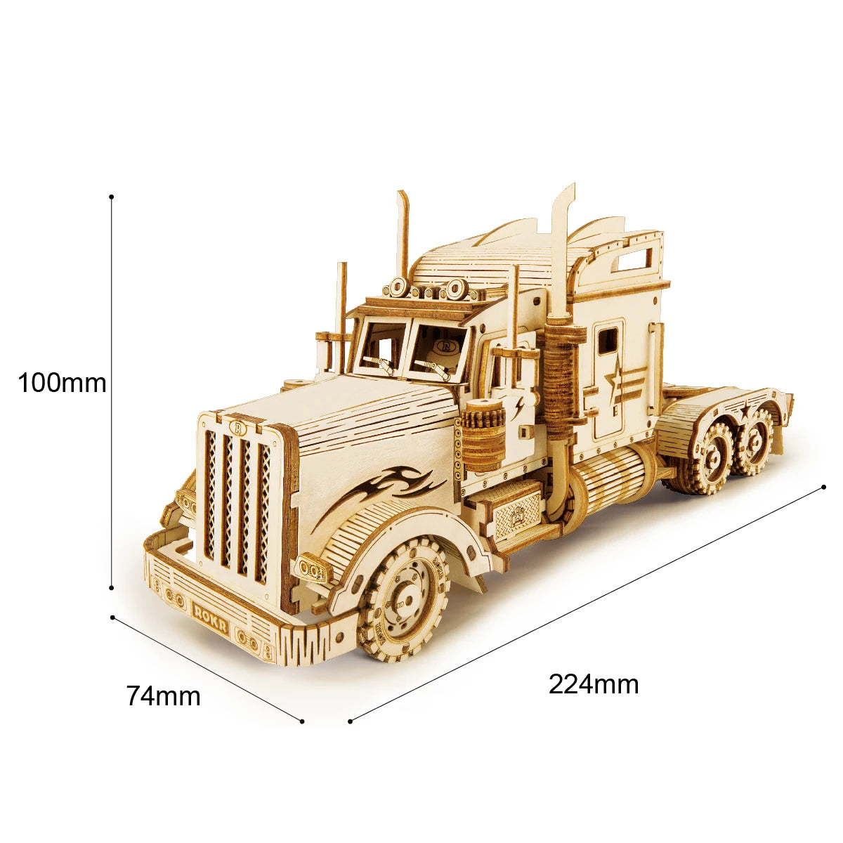 Get Up to 25% Off on 3D Puzzle Movable Steam Train, Car, Jeep Assembly Toy – Perfect Gift for Children and Adults! Wooden Model Building Block Kits!