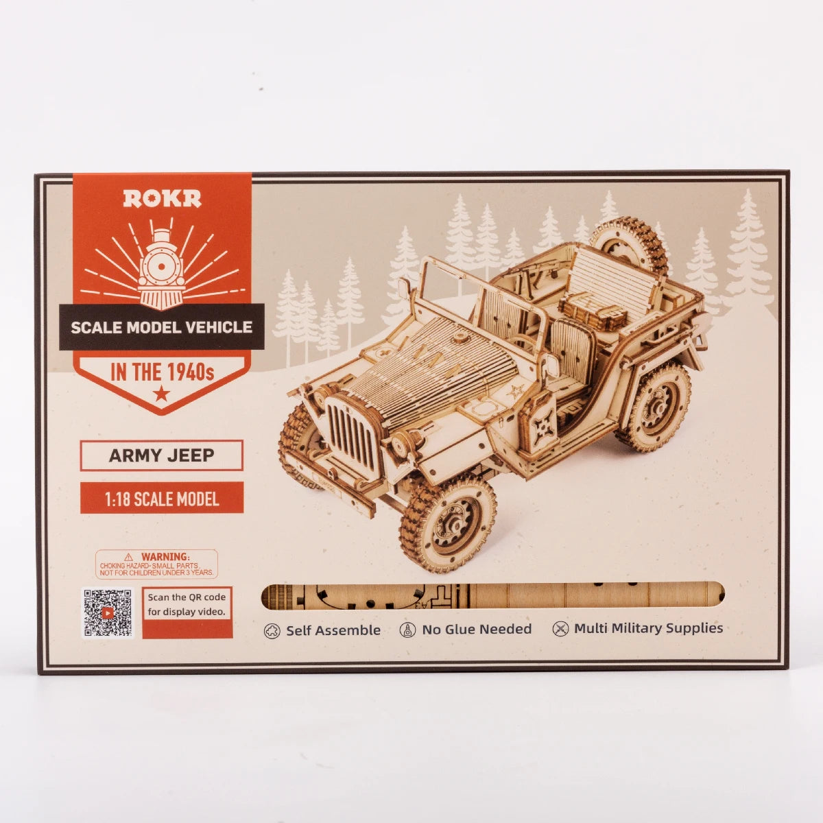 Get Up to 25% Off on 3D Puzzle Movable Steam Train, Car, Jeep Assembly Toy – Perfect Gift for Children and Adults! Wooden Model Building Block Kits!