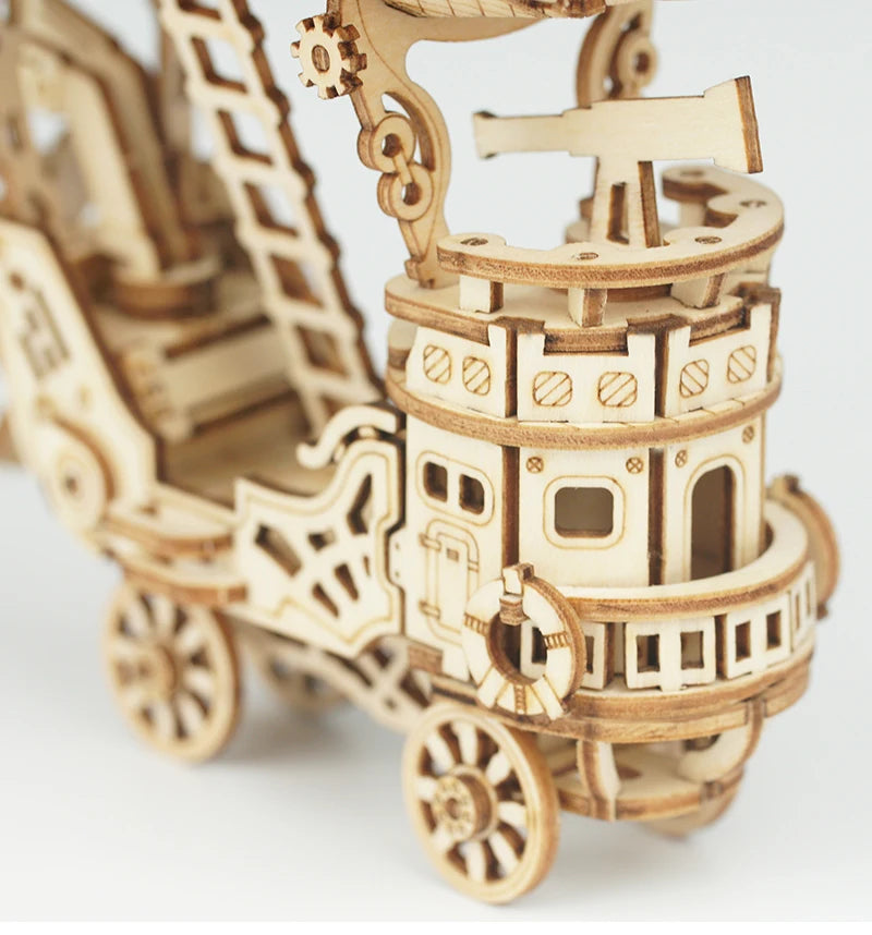 25% Off! Robotime New Arrival DIY 3D Gramophone Box & Pumpkin Cart Wooden Puzzle Kit | Fun Assembly Toy for Children & Adults