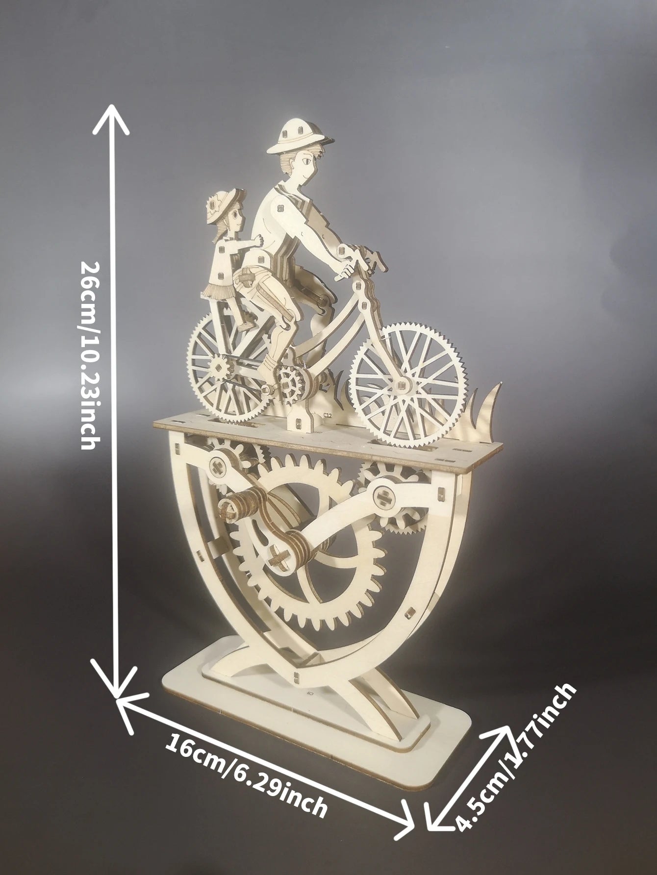 Up to 25% Off!!! 3D Wooden Puzzle Father and Son/Daughter - DIY Handmade Bicycle Assembly Model Kit – Creative Decoration