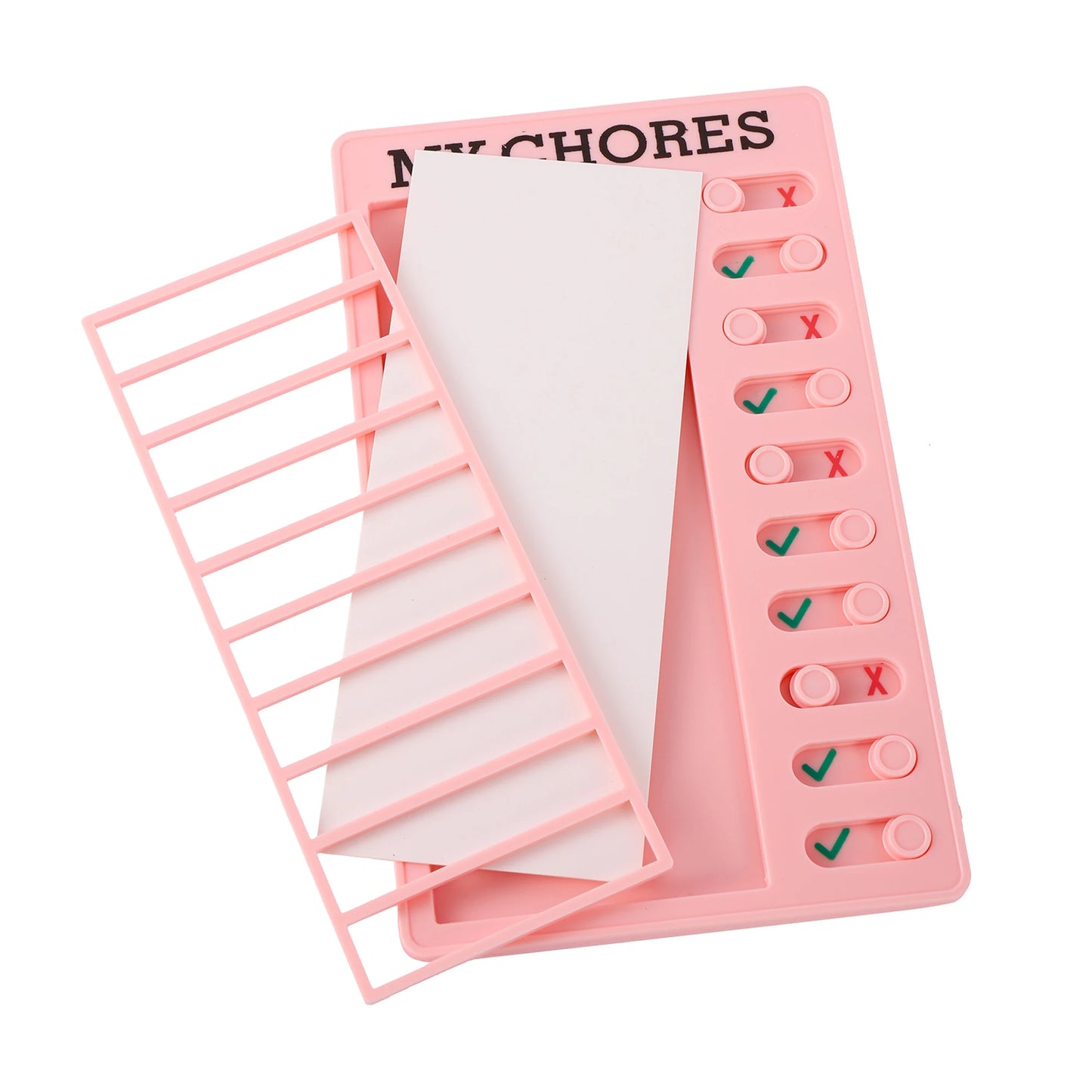 Reusable My Chores Checklist – Daily Planner Memo Board for Kids